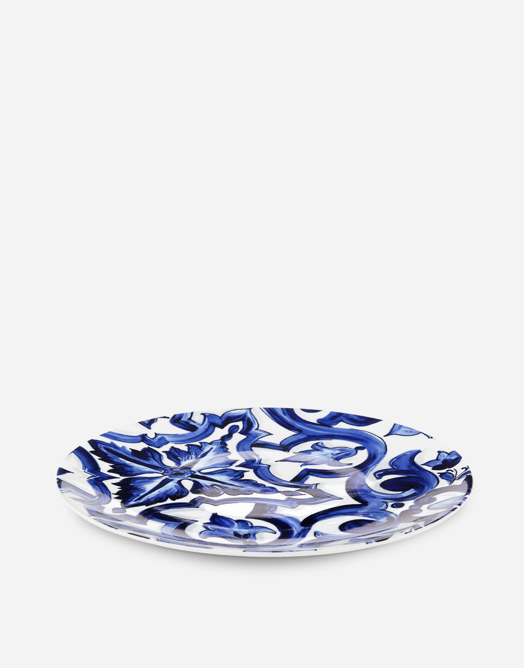 Porcelain Charger Plate in Multicolor | Dolce&Gabbana®
