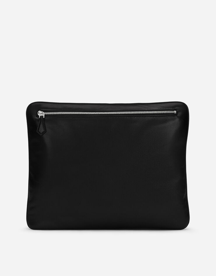 Dolce & Gabbana Sac à main en cuir nappa Noir BM3049AF984