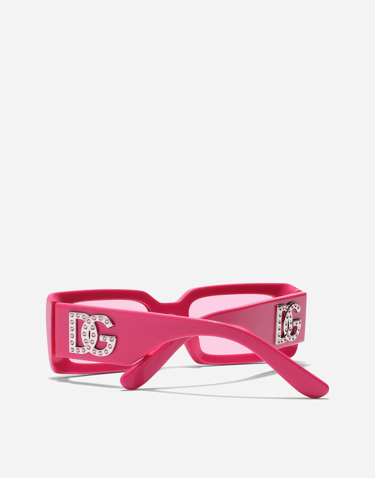 Dolce & Gabbana DG Crystal sunglasses Fuchsia VG4447VP284