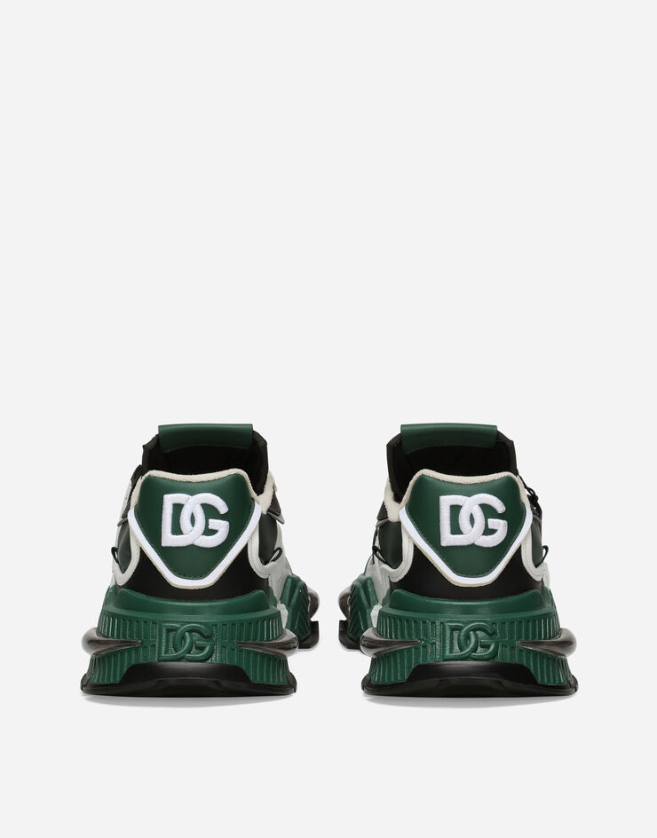 Dolce & Gabbana Mixed-material Airmaster sneakers Green CS1984AK010
