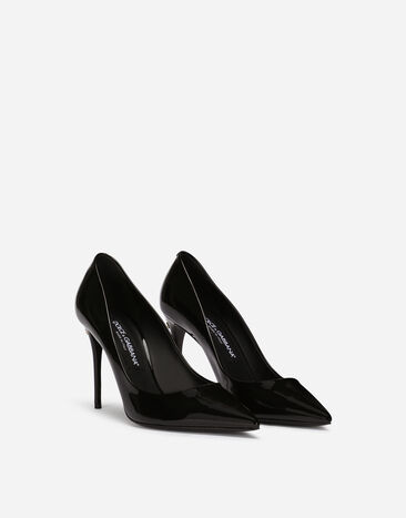 Dolce & Gabbana Pumps Cardinale aus Lackleder Schwarz CD1860A1471