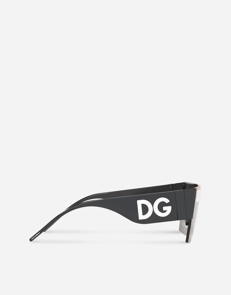 Dolce & Gabbana DG Logo sunglasses ЧЕРНЫЙ VG2233VM187