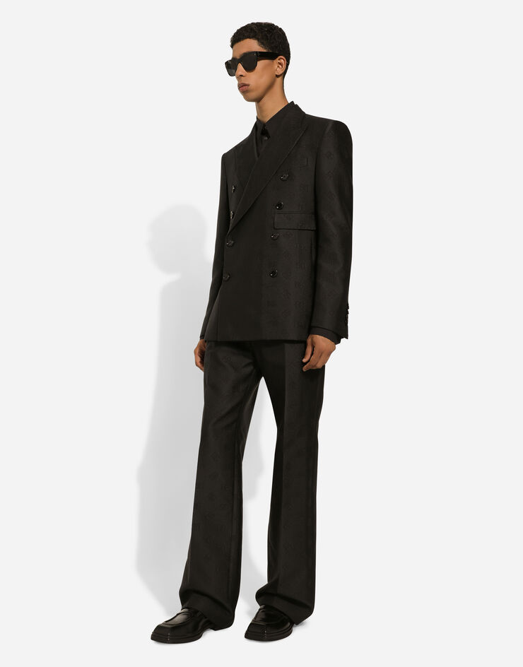 Dolce & Gabbana Black Velvet Satin Tuxedo Style Capri Pants, Size Xsmall  Small 