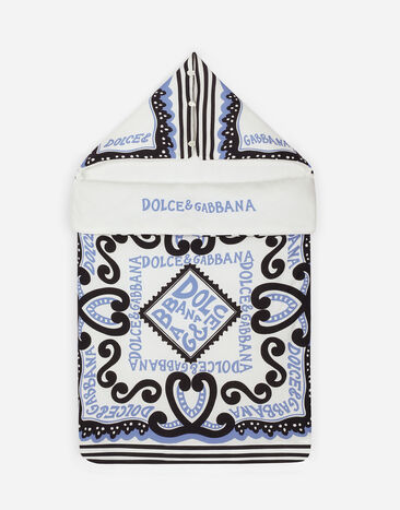 Dolce & Gabbana 마리나 프린트 저지 슬리핑백 인쇄 LNJA88G7NVE
