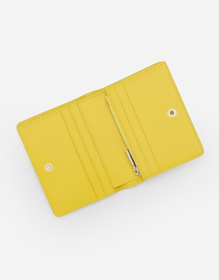 Dolce & Gabbana 3.5 continental wallet Yellow BI1211AQ240