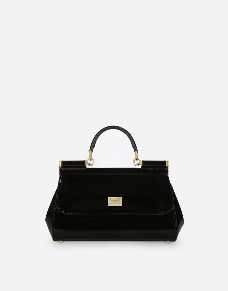 Dolce & Gabbana Sac à main Sicily allongé Noir BB7652A1037