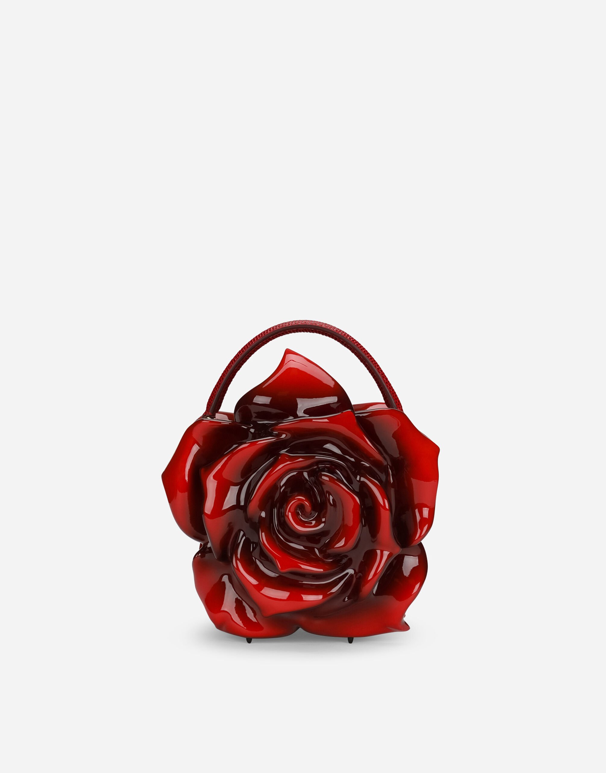 ${brand} Resin rose-design Dolce Box bag ${colorDescription} ${masterID}