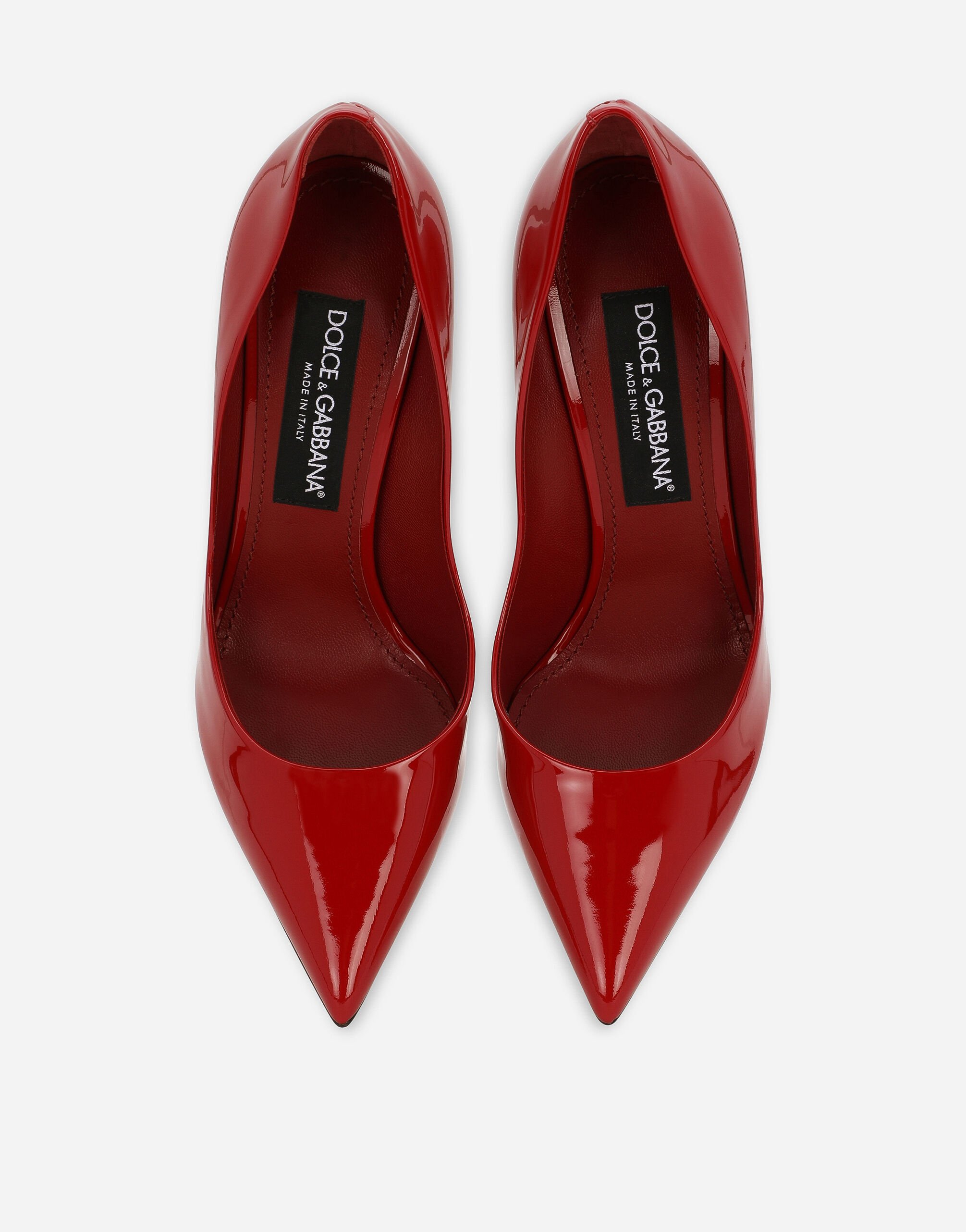 オレンジのウィメンズ Patent leather pumps | Dolce&Gabbana®