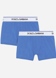 Jersey briefs two-pack with branded elastic