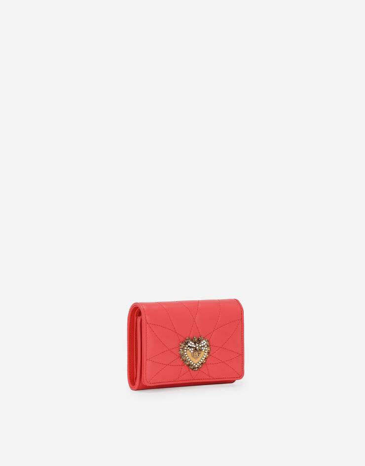 Dolce & Gabbana Devotion French flap wallet Orange BI1269AV967