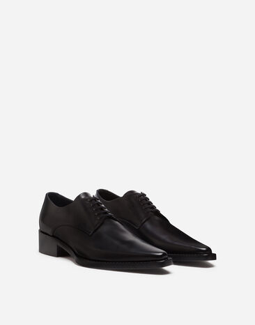 Dolce&Gabbana Calfskin Derby shoes Black CN0052AC801