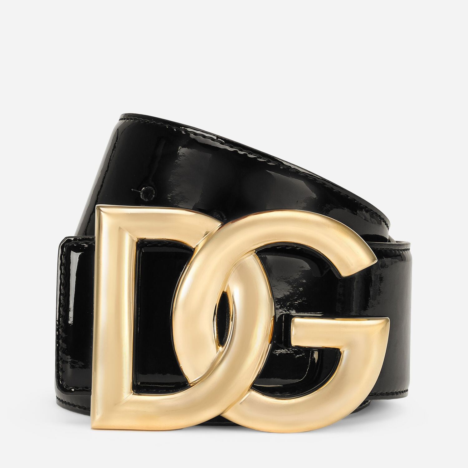 Dolce&Gabbana - Black leather belt with anchor buckle BC4861AR840 - buy  with Greece delivery at Symbol