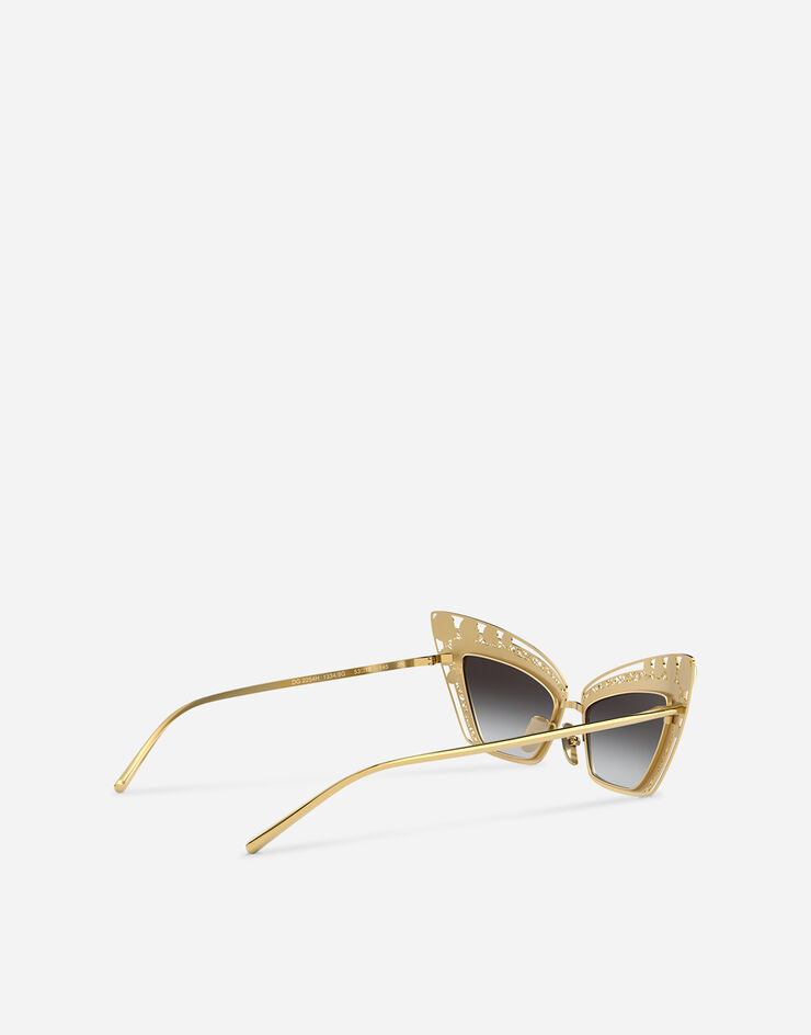 Gafas de sol Metal Pearl dorado