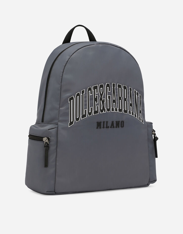 Dolce & Gabbana Rucksack aus Nylon mit Dolce&Gabbana-Logo Mehrfarbig EM0122AU134