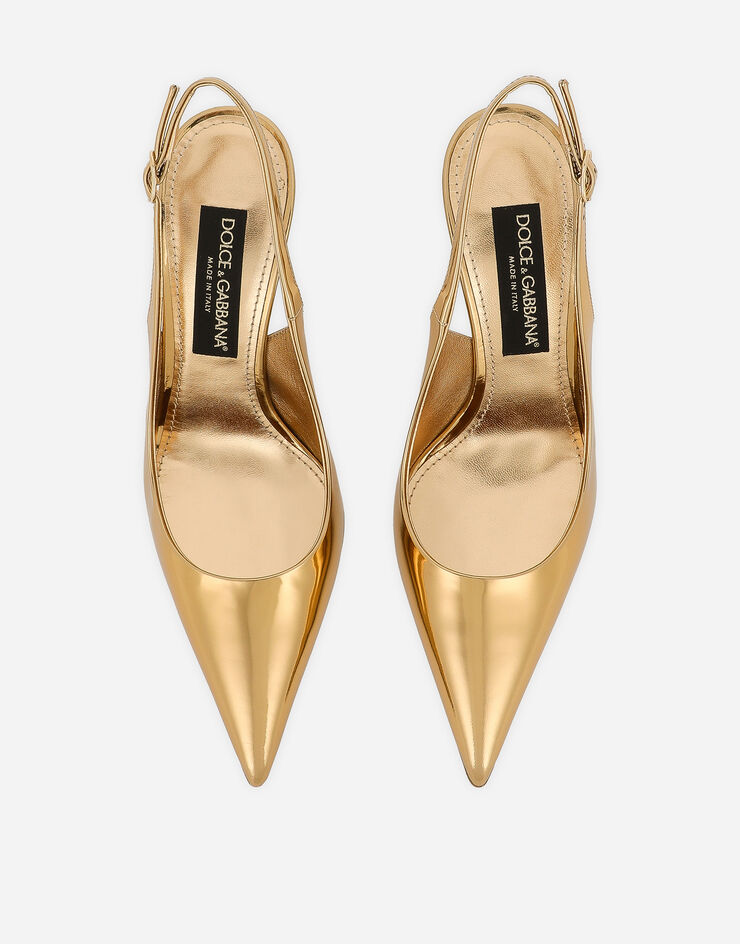 Dolce & Gabbana Calfskin slingbacks Gold CG0791AY828