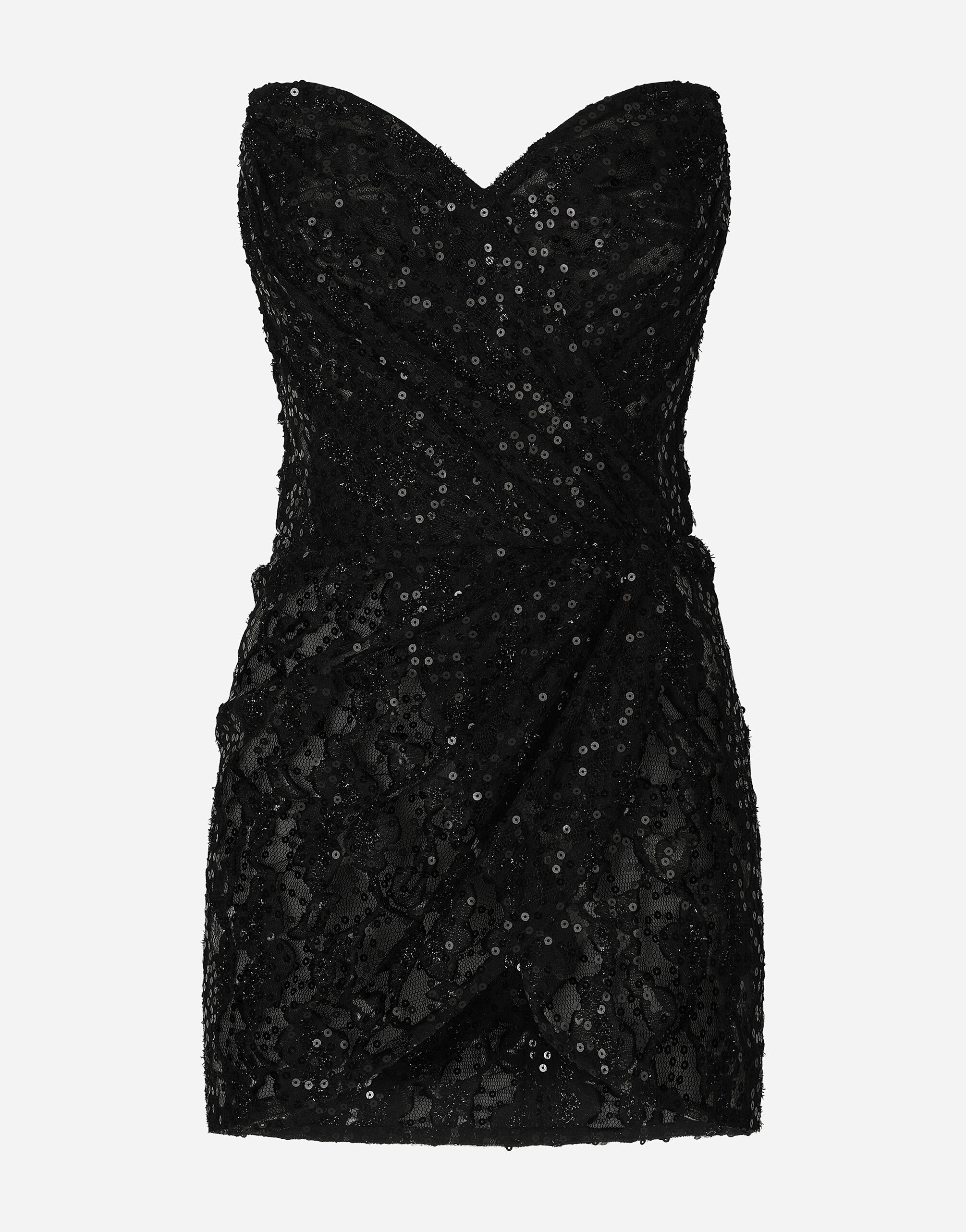 Dolce and gabbana clearance black mini dress