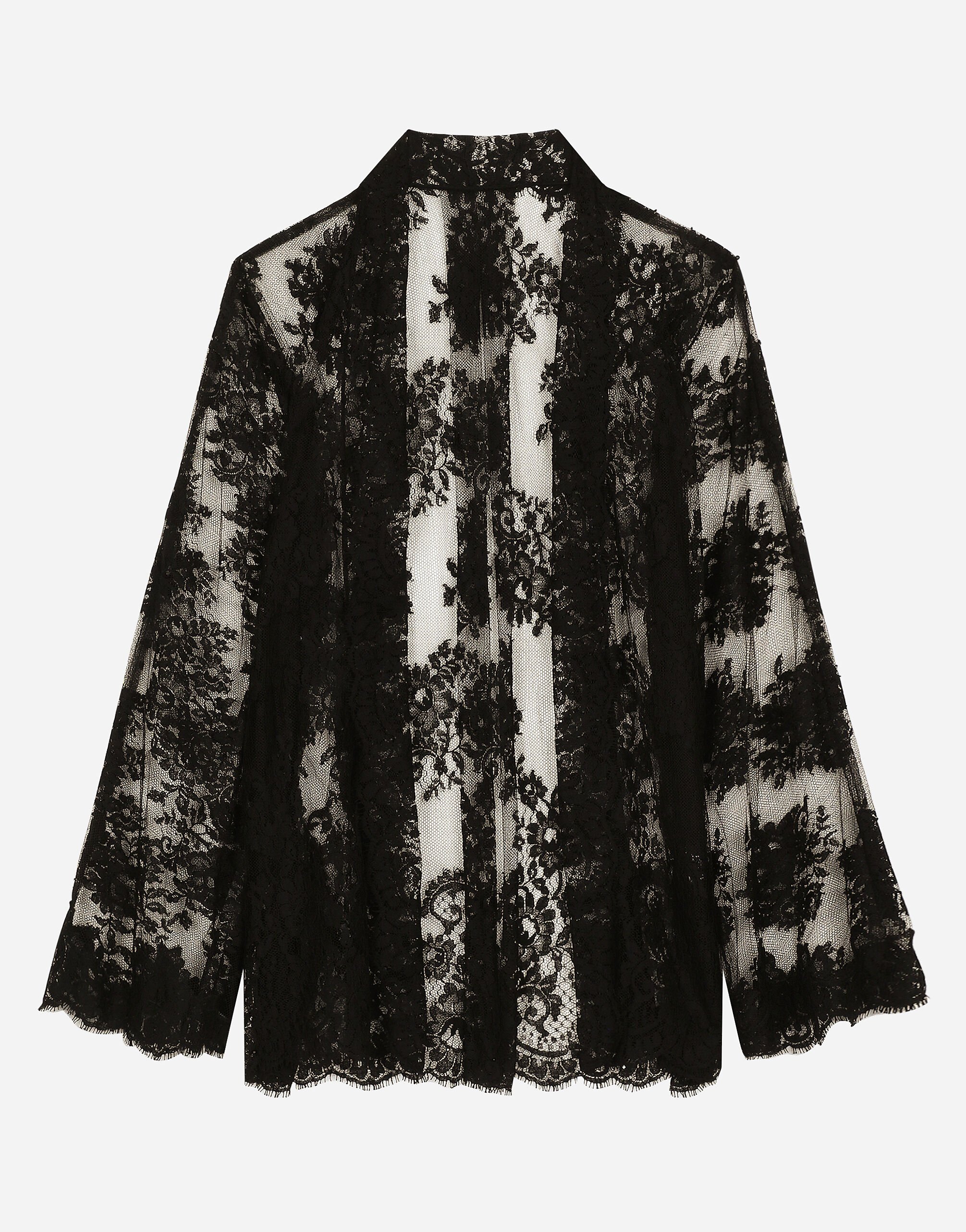 ${brand} Floral Chantilly lace kimono shirt ${colorDescription} ${masterID}