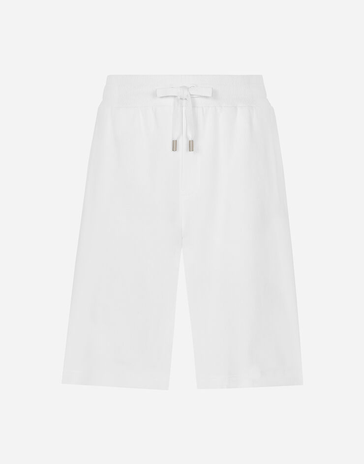 Dolce & Gabbana Jogging shorts with tag White GVUZATG7NTZ