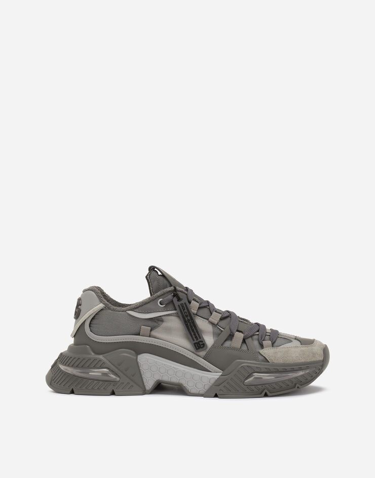 Dolce & Gabbana Mixed-material Airmaster sneakers Grey CS1984AT136