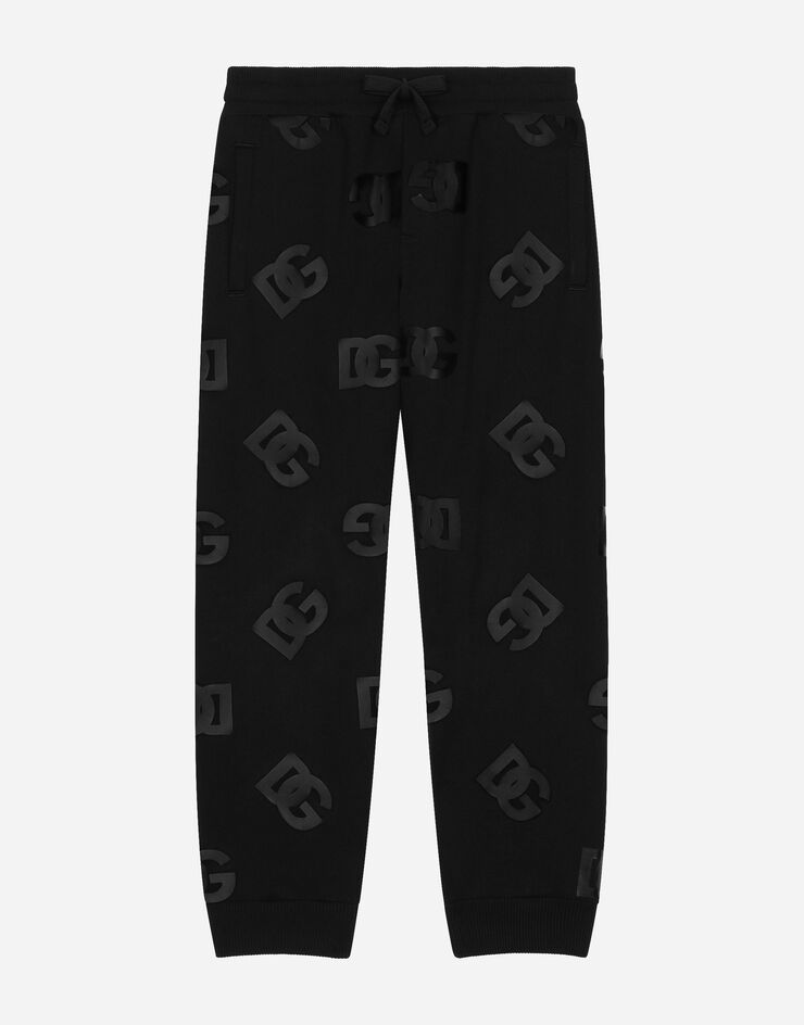 Regular Fit Jersey Pajamas - Black - Men