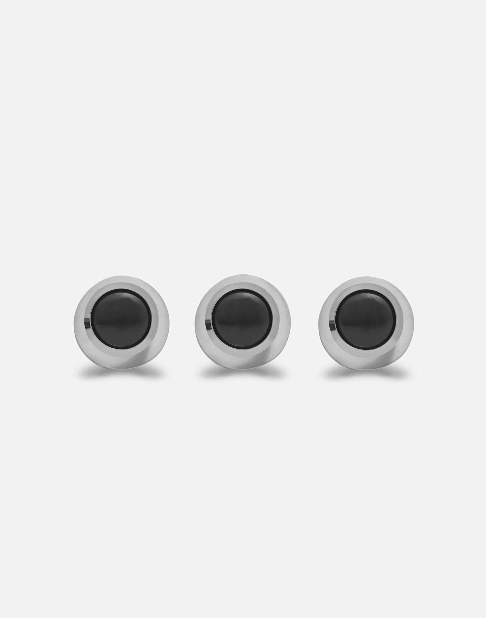 ${brand} White gold tuxedo buttons with black jades ${colorDescription} ${masterID}