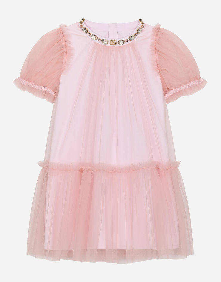 Dolce & Gabbana Tulle dress Rosa L53DV0G7M2V