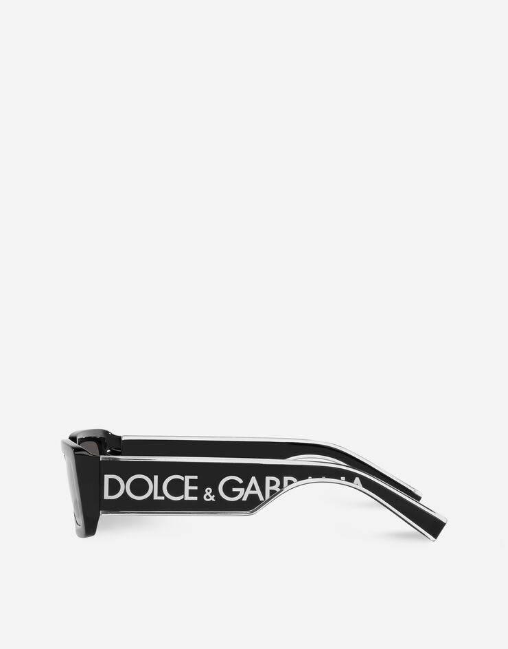 DG Elastic Sunglasses in Black for Women | Dolce&Gabbana®