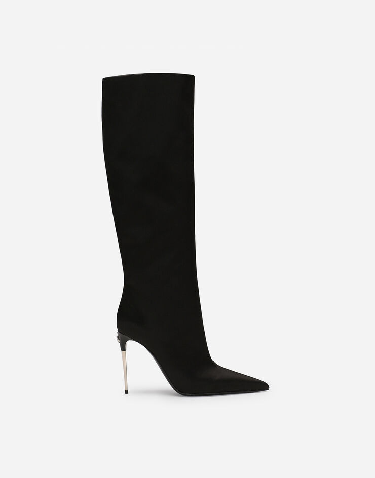 Dolce & Gabbana Satin boots Noir CU1126A7630