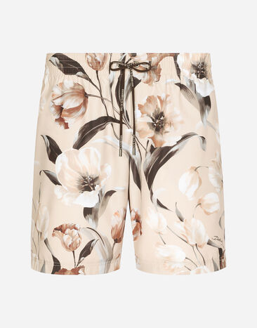 ${brand} Mittellange Badeshorts Blumenprint ${colorDescription} ${masterID}