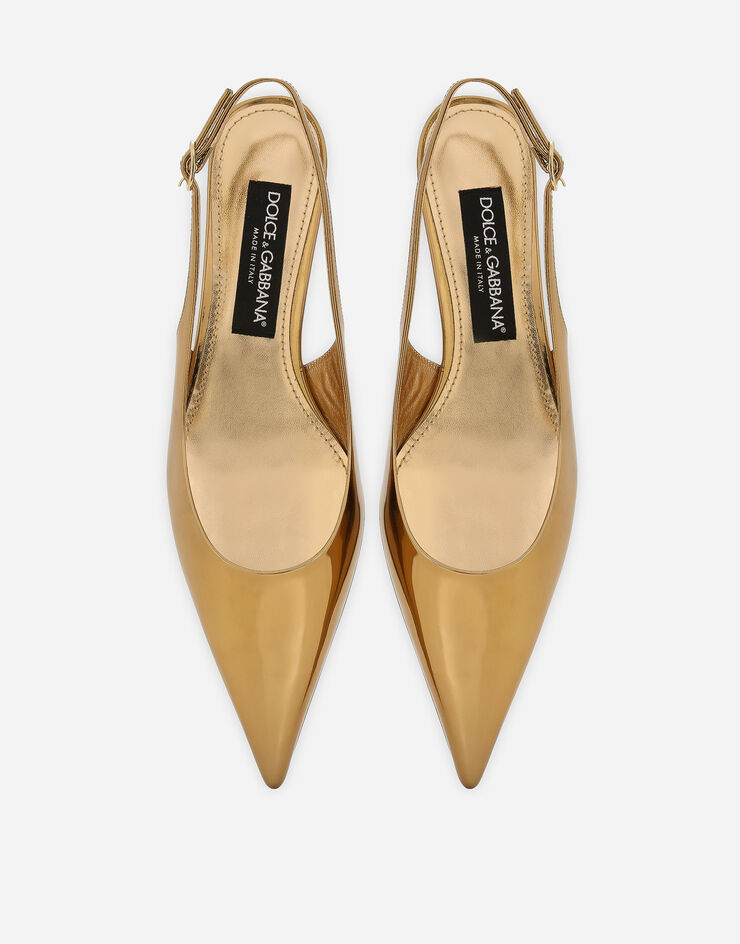 Dolce & Gabbana Calfskin slingbacks Gold CG0827AY828