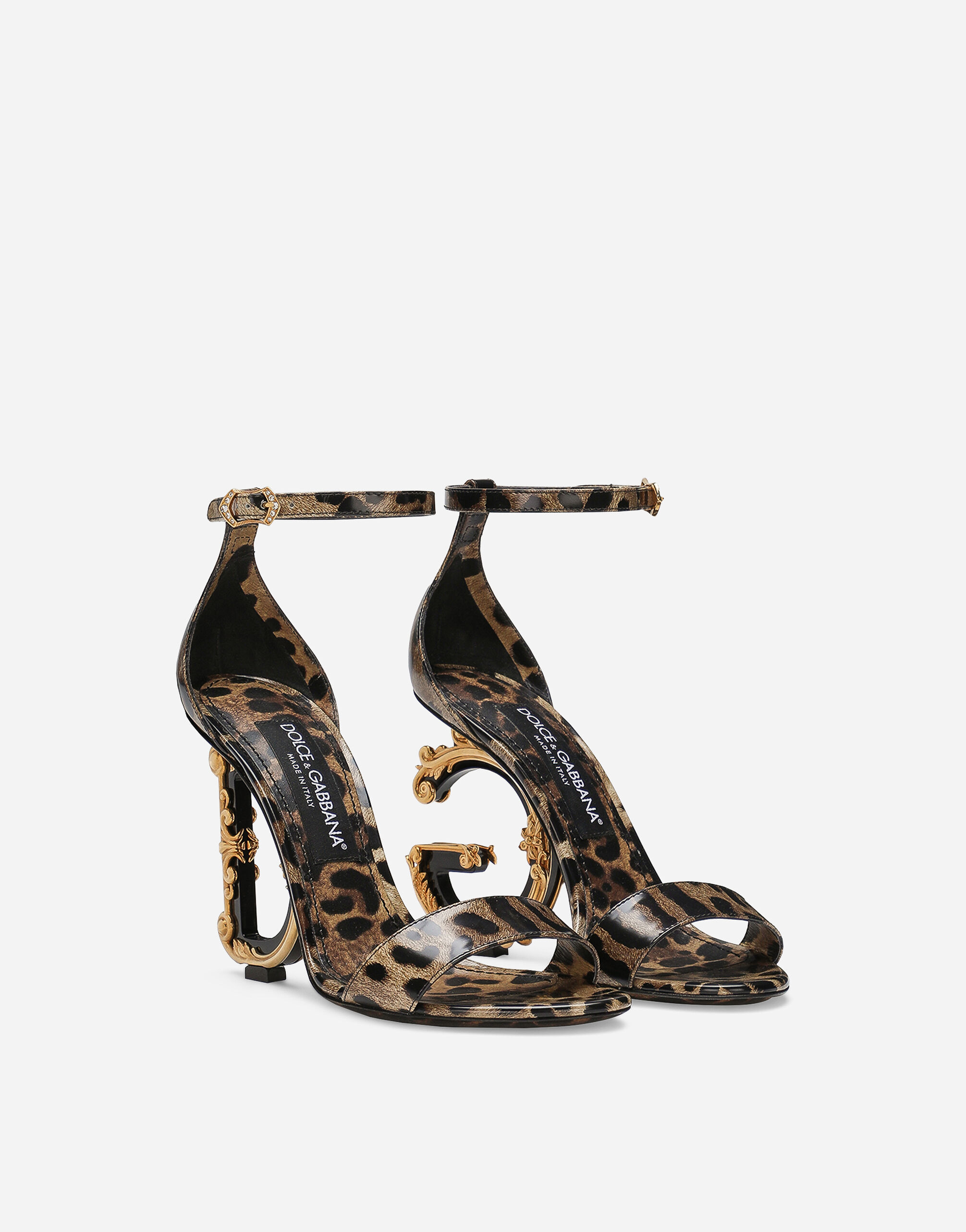 New Look Size 4 Sandal Women Block Heel Leopard Print Wide Fit Brown  Strappy NEW | eBay