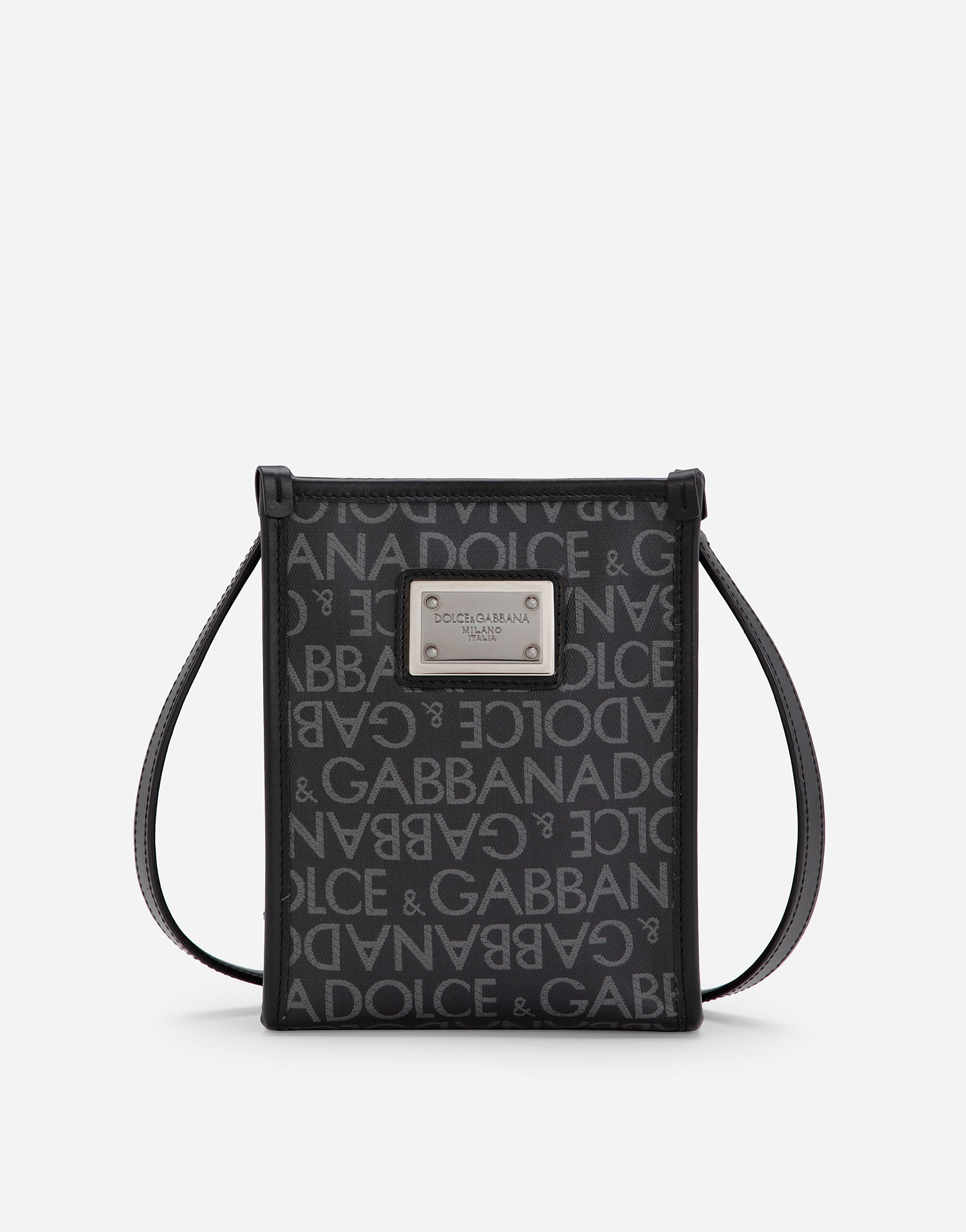Dolce & Gabbana Bolso shopper pequeño de tejido jacquard revestido Imprima BM2274AO667