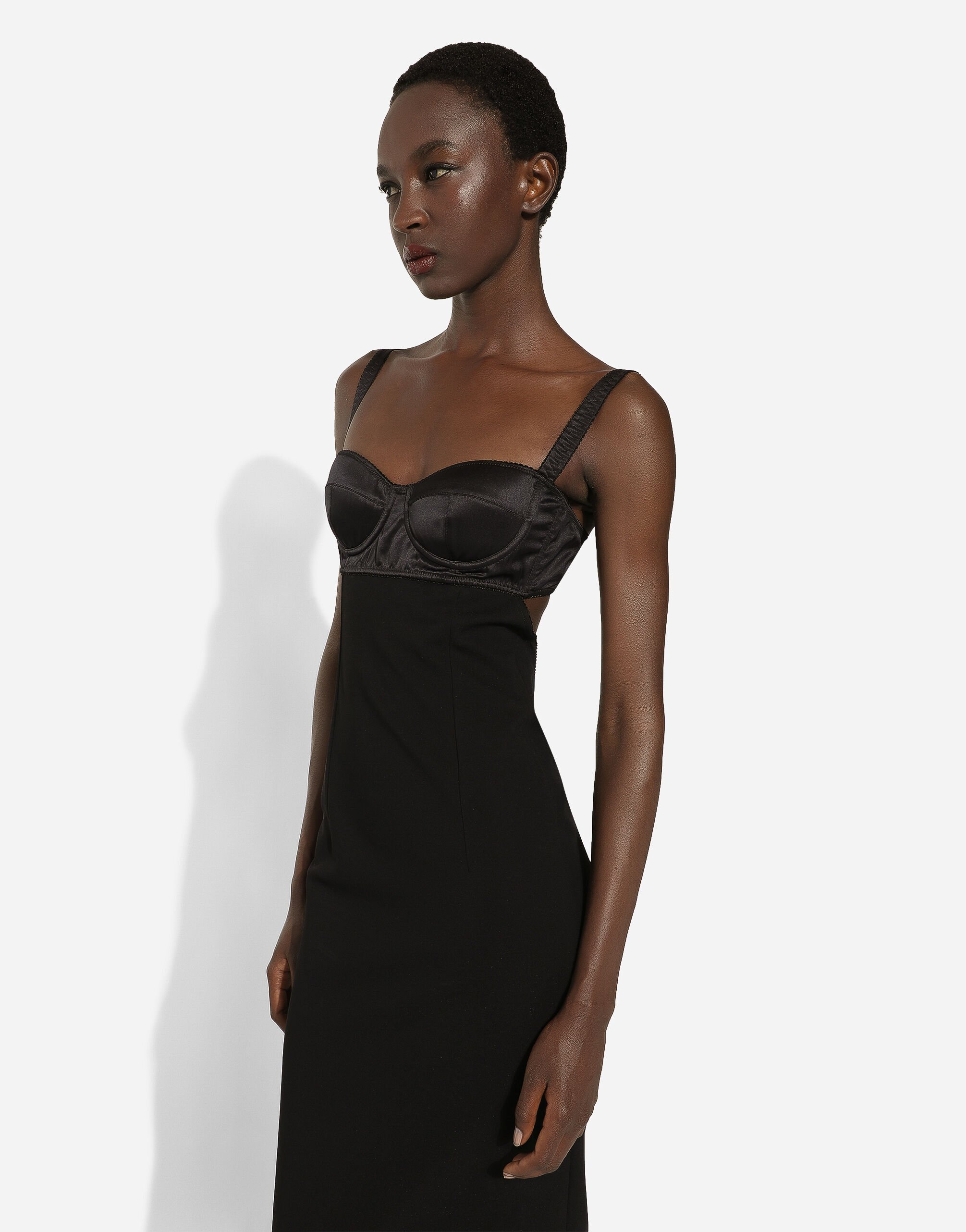 Raquel Allegra - Silk Charmeuse Bra Top Dress Black - Alhambra | Women's  Clothing Boutique, Seattle