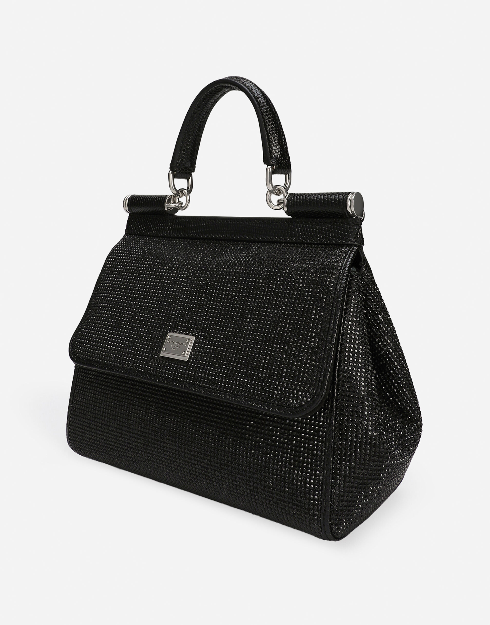 Medium Sicily handbag in Black for | Dolce&Gabbana® US