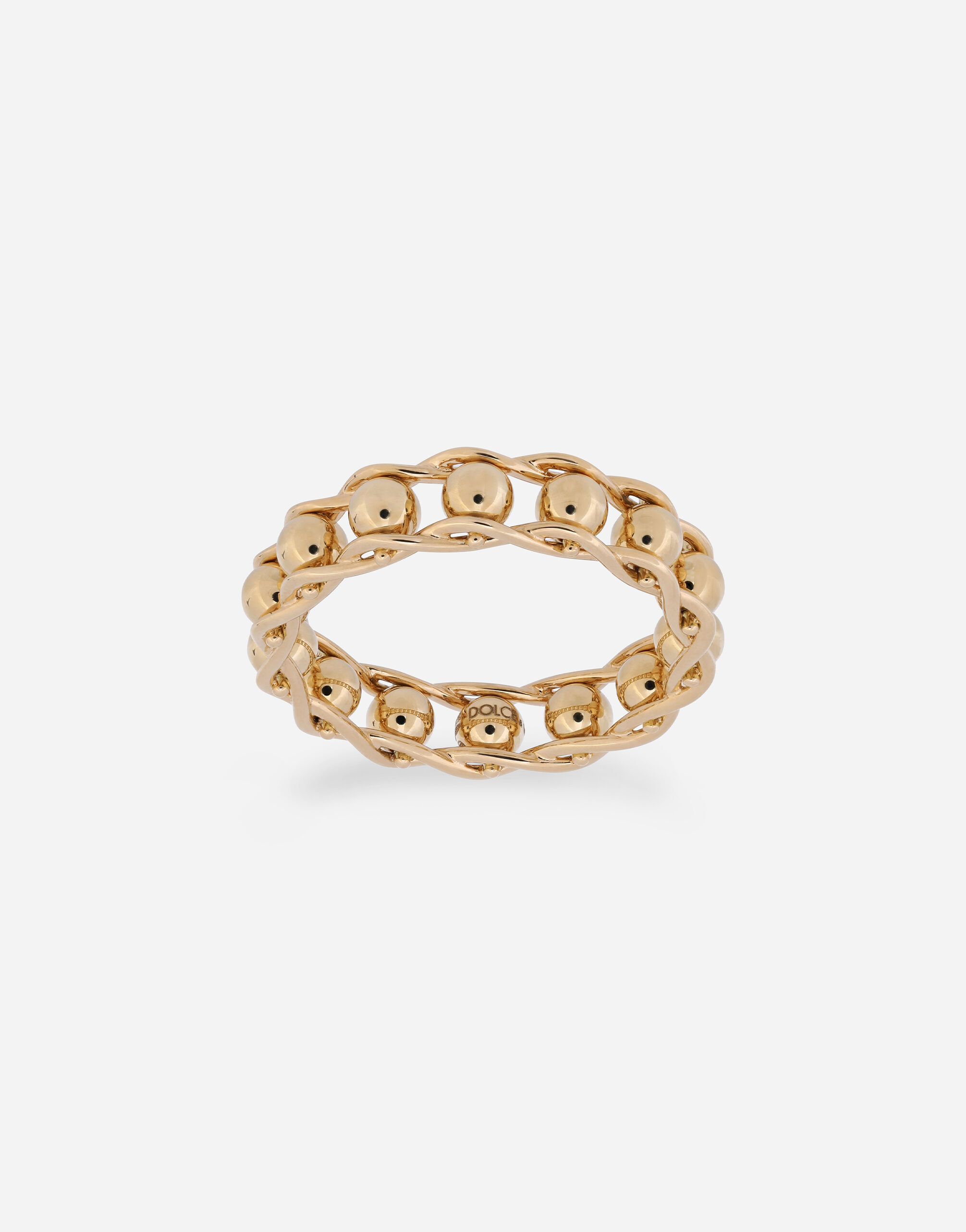${brand} Tradition yellow gold rosary band ring ${colorDescription} ${masterID}