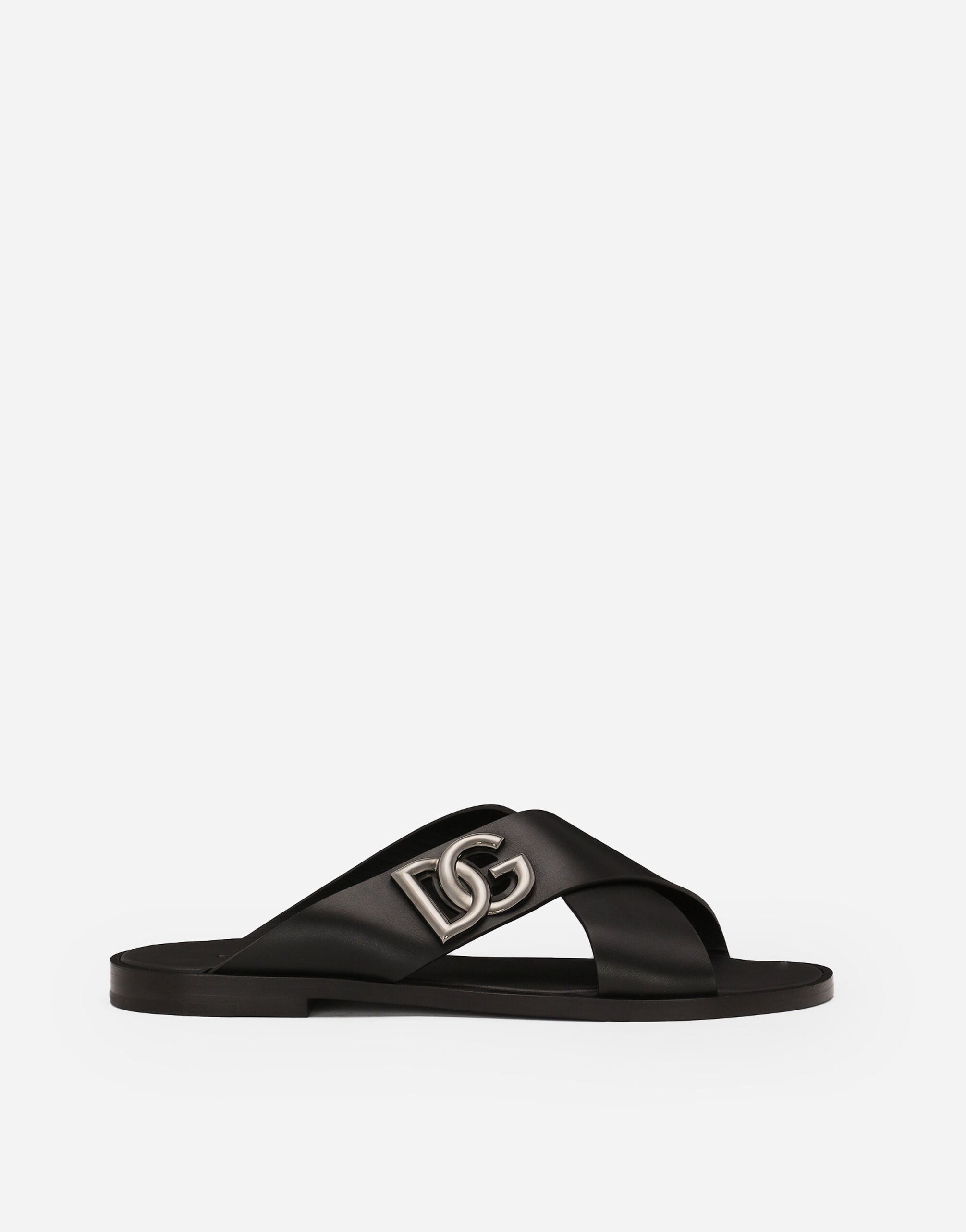 Dolce & Gabbana Calfskin sandals Print G031TTHI1SV