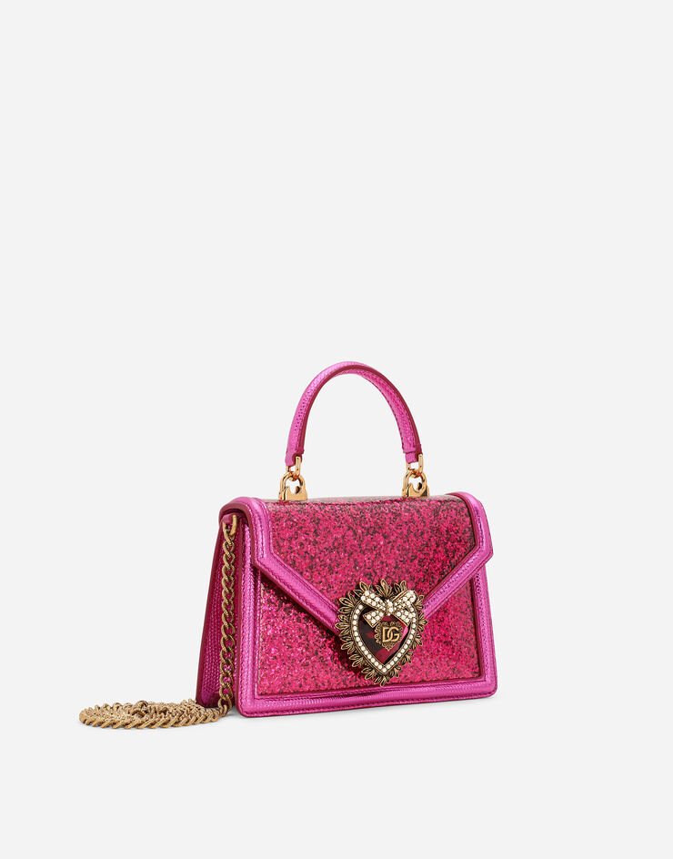 Small Devotion top-handle bag in Fuchsia for | Dolce&Gabbana® US