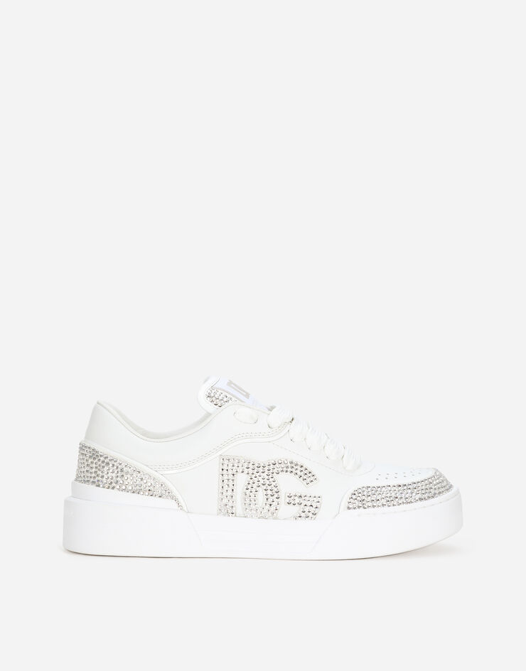 Calfskin New Roma sneakers in White for | Dolce&Gabbana® US