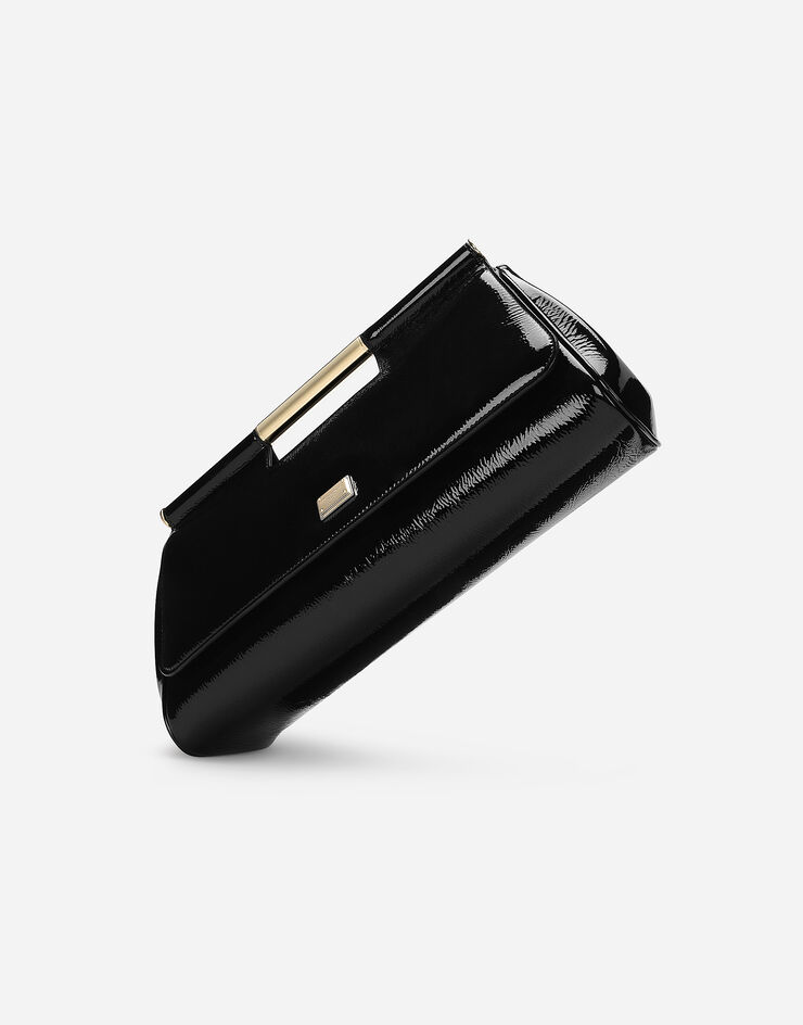 Dolce & Gabbana Большая сумка Sicily Clutch с короткой ручкой черный BB7611AU803