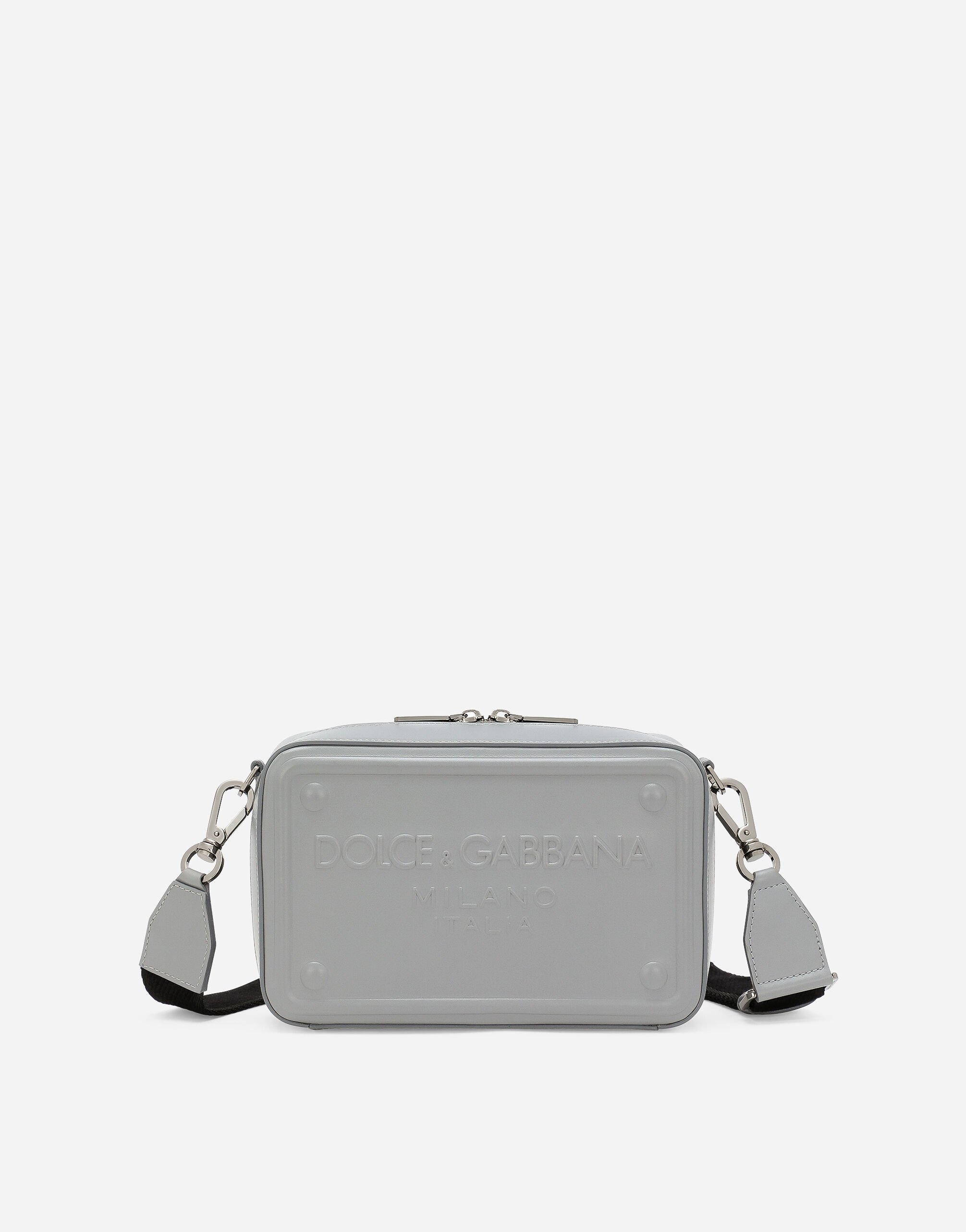 Dolce & Gabbana Calfskin crossbody bag Beige BM2256AK440
