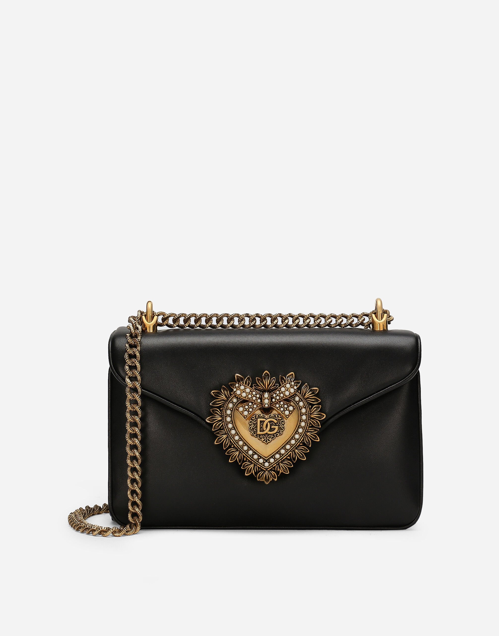 Dolce & Gabbana حقيبة كتف ديفوشن أصفر BB7158AW437