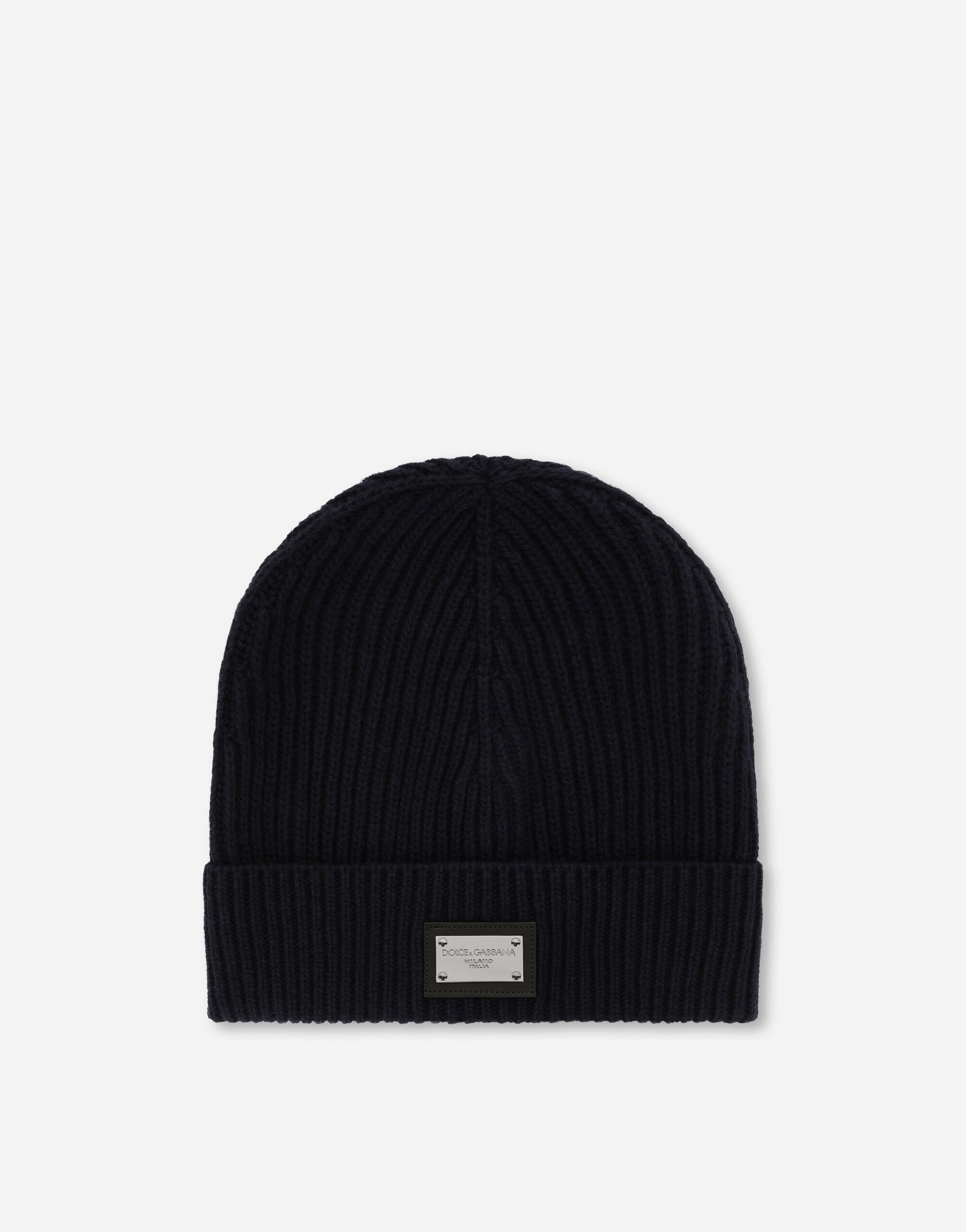 ${brand} Cashmere and wool hat with branded tag ${colorDescription} ${masterID}