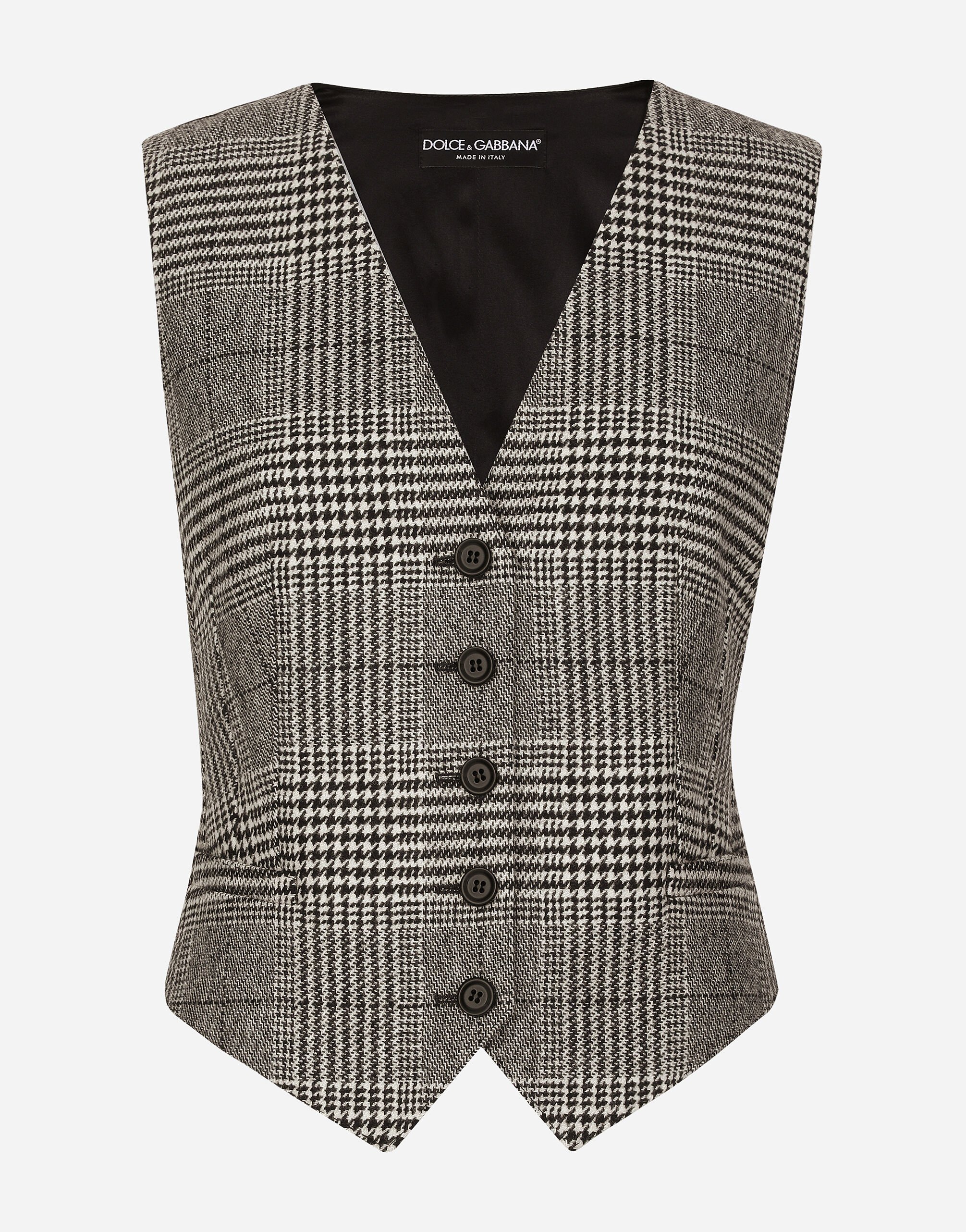 ${brand} Glen plaid vest ${colorDescription} ${masterID}