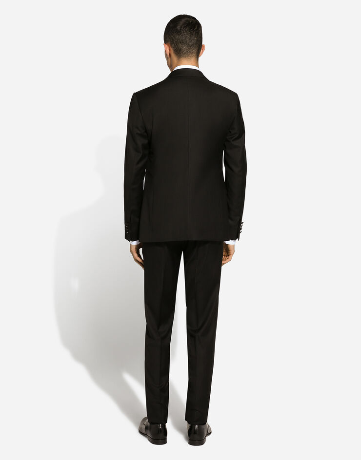 Dolce & Gabbana Single-breasted tuxedo suit Black GK18BTFU269