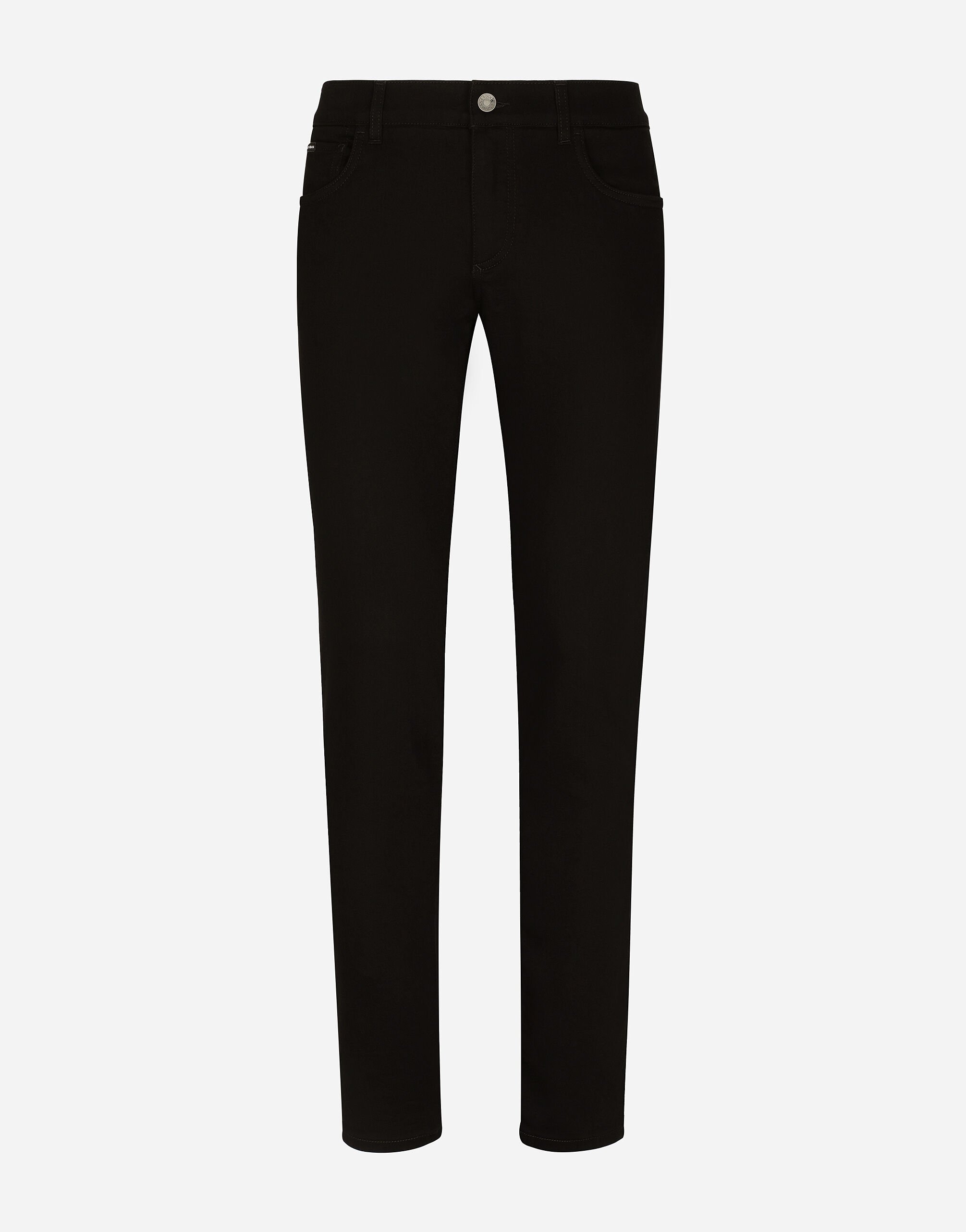 Dolce & Gabbana Black wash skinny stretch jeans Multicolor G9NL5DG8GW9