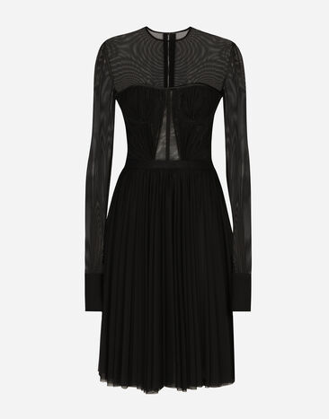 ${brand} Light tulle dress with corset details ${colorDescription} ${masterID}