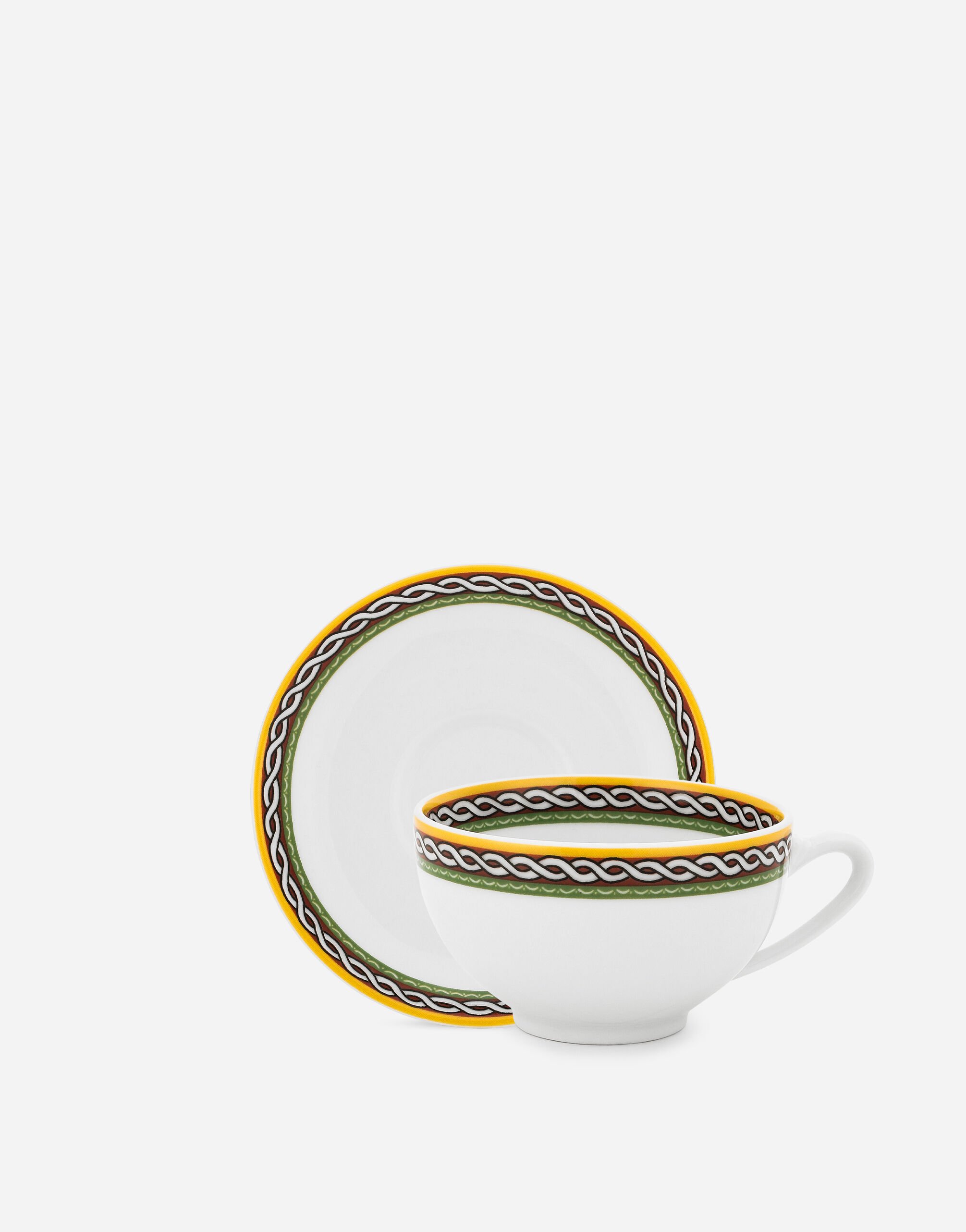 ${brand} Set 2 Porcelain Teacups with Saucers ${colorDescription} ${masterID}