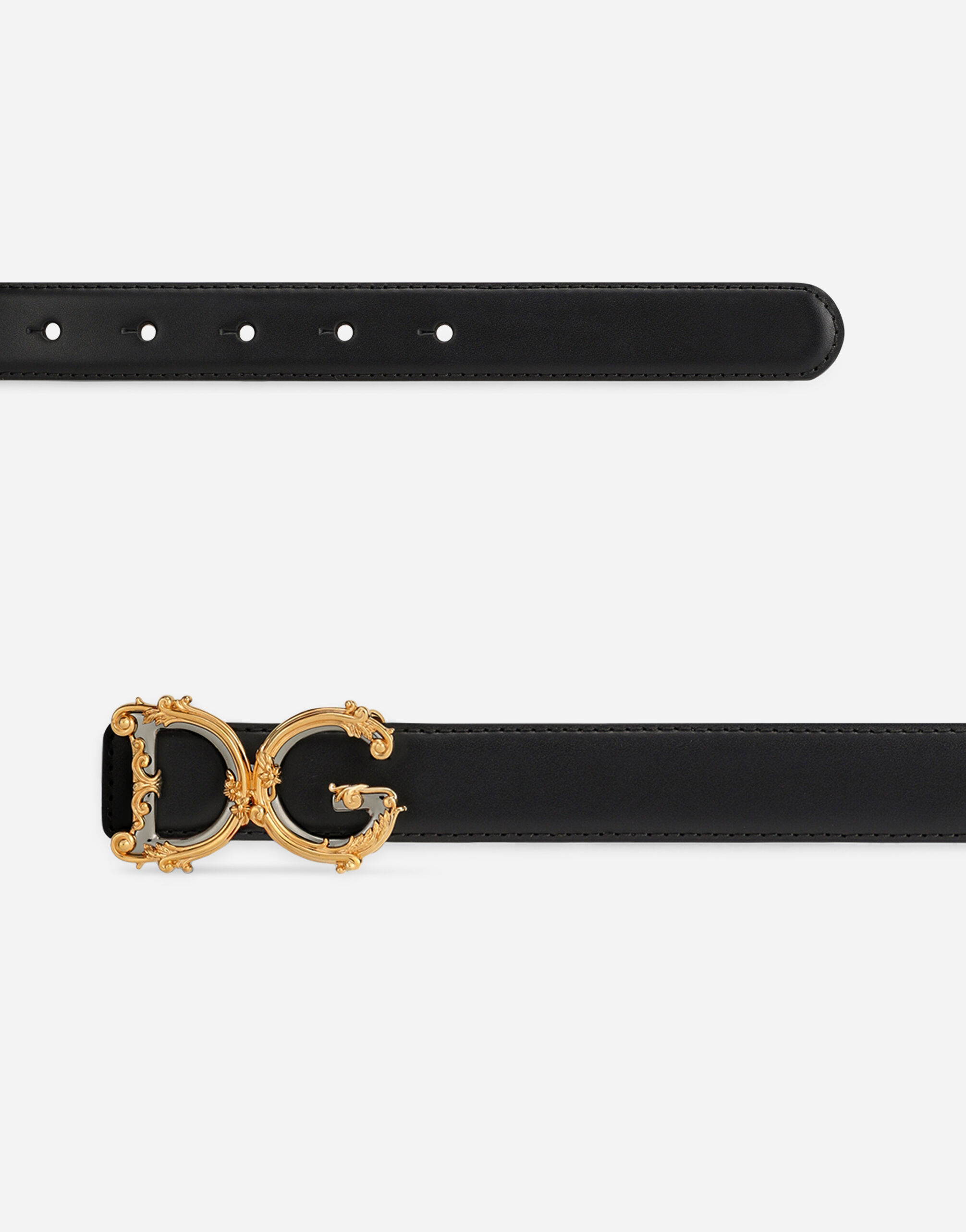 Calfskin Belt - Women's Accessories | Dolce&Gabbana