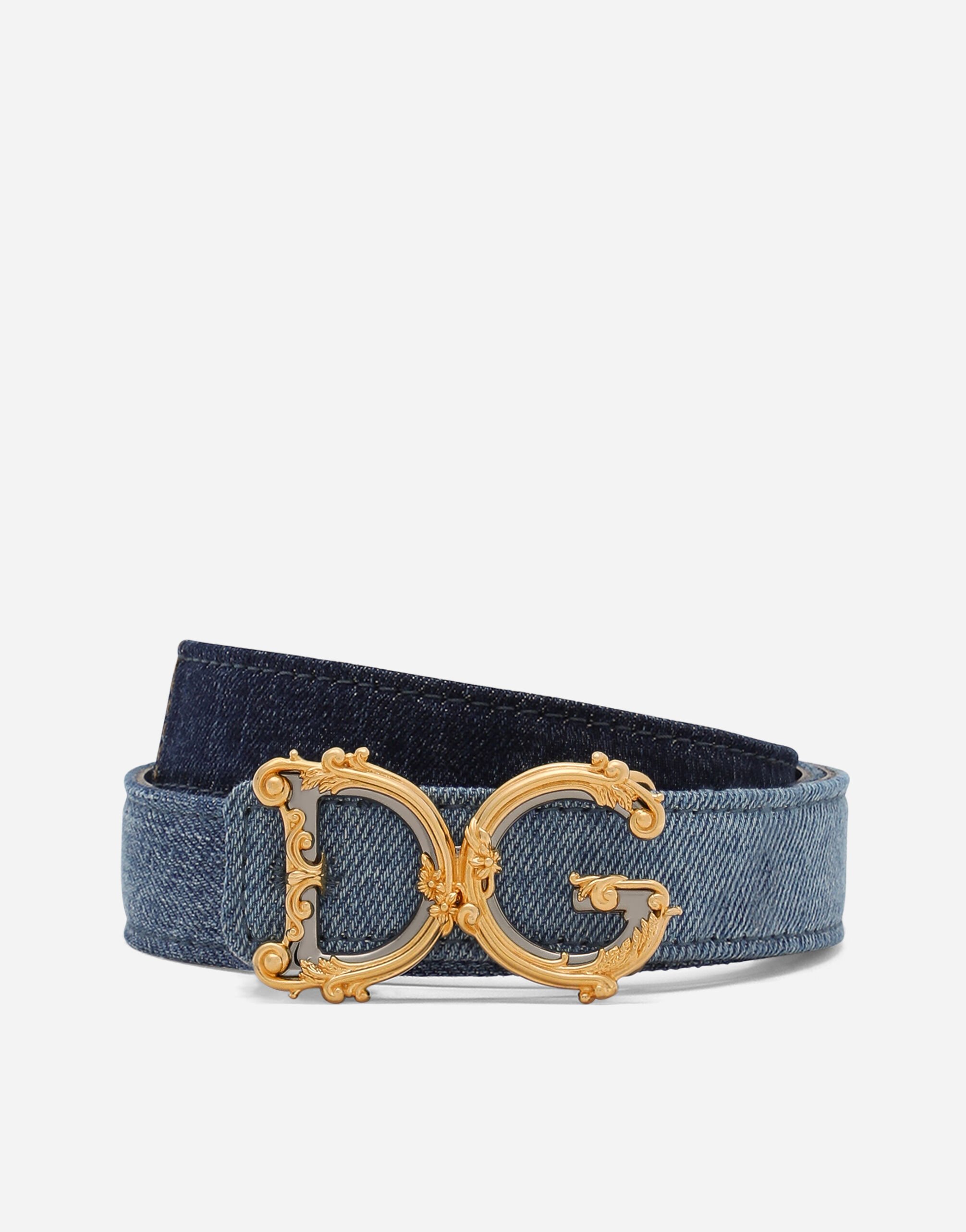 Dolce & Gabbana حزام DG Girls مطبعة FB389AGDCM4