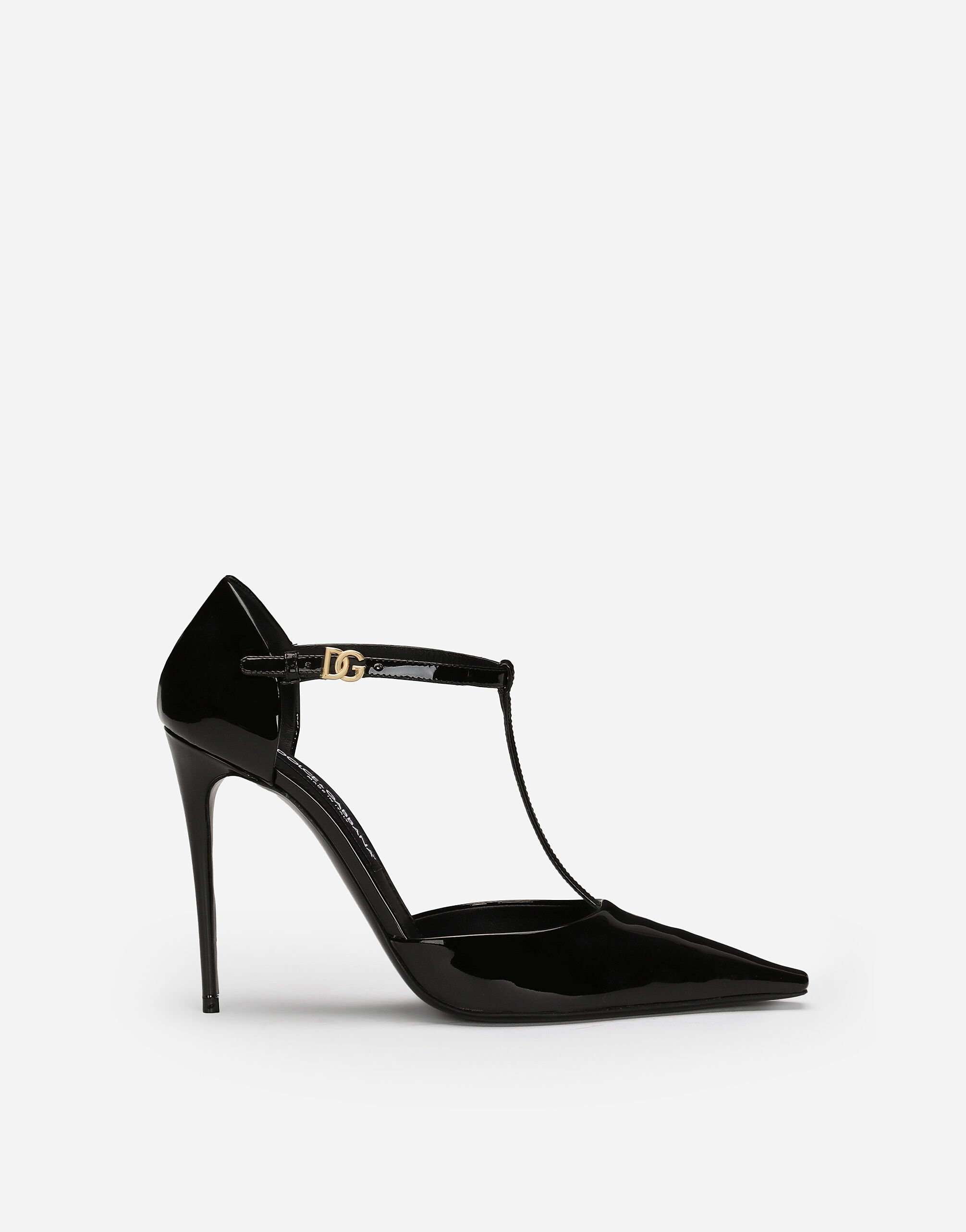 ${brand} Escarpins Salomé en cuir verni ${colorDescription} ${masterID}